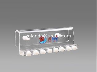 China 2015 best selling acrylic aquarium dosing pump accessary 8 holes Pipe clamp DD-08 supplier